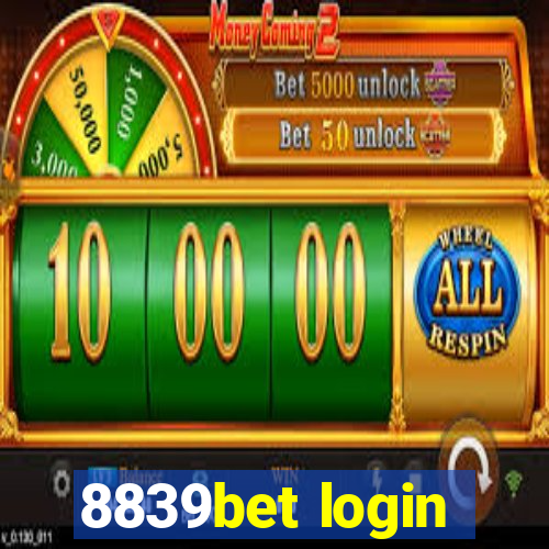 8839bet login